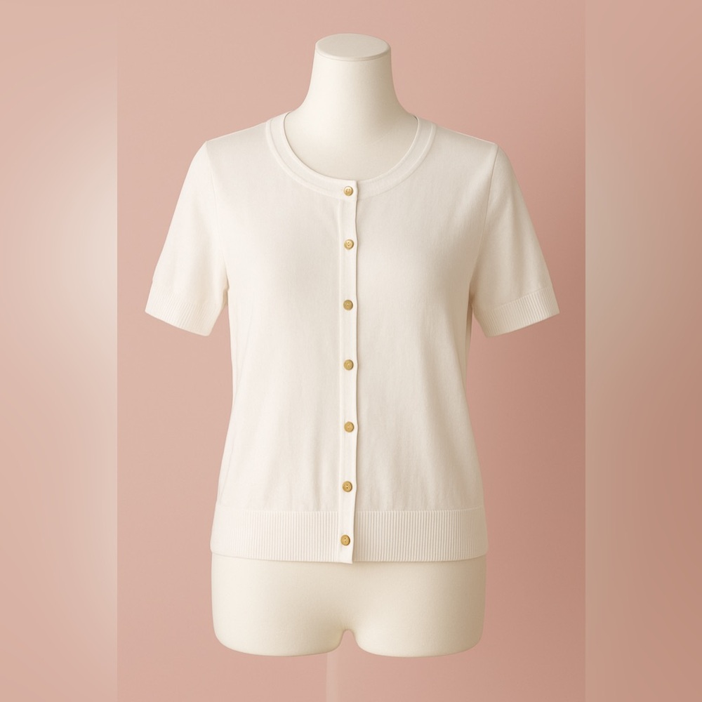 ✨ 7th Avenue White Knit Top ✨